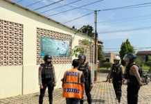 Sat Samapta Polres Lampung Utara Intensifkan Pengawasan di Titik QR Janji Jaga