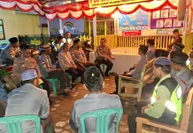 Polres Lampung Tengah Gelar Penilaian Lomba Sat Kamling Tingkat Polres