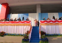 Kapolresta Hadiri Upacara Peringatan HUT ke-344 Kota Bandar Lampung