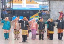 HUT Bandar Lampung ke-344, Kapolresta Pimpin Upacara Ziarah TMP Kedaton