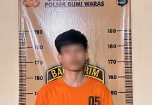 Curi Uang di Cafe untuk Judol, Mantan Karyawan Diringkus Polsek Bumi Waras