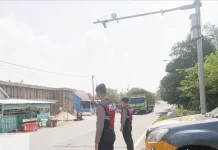 Polres Mesuji Patroli Janji Jaga di Perbatasan Mesuji - Sumsel