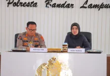 Humas Polda Lampung Supervisi di Polresta Bandar Lampung