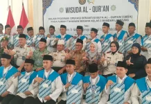 Inspiratif, Puluhan Warga Binaan Rutan Bandar Lampung Lulus Wisuda Al-Qur'an