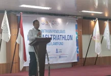 Pengurus FTI Lampung Resmi Dilantik, KONI Dorong Persiapan menuju PON 2028