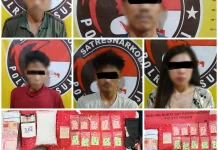 Jaringan Narkoba Riau Dibongkar, Lima Pelaku Ditangkap