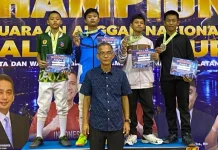Atlet Anggar Lampung Raih Emas Jelang PON