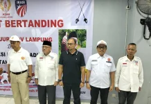KONI Apresiasi Prestasi Atlet Anggar Lampung Nasional