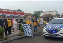 Polres Mesuji Lepas 500 Paket Sembako untuk Warga