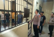 Pastikan Ruang Tahanan Aman, Kapolsek Labuhan Ratu Tekankan Pengawasan Rutin