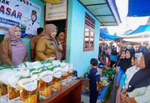 Tekan Inflasi, Pemkab Pringsewu Geber Penetrasi Pasar Serentak