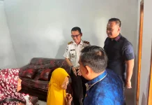 Karutan Bandar Lampung Hadiri Penyerahan Program Bedah Rumah Ditjenpas Lampung