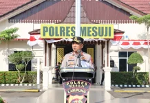 Kapolres Tekankan Koordinasi Pengamanan Kunjungan Jokowi Mesuji