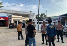 Polres Mesuji Petakan Titik Strategis Pengamanan Jokowi