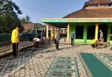 Polsek Sungkai Selatan Gelar Bakti Religi di Masjid Al Baabussalam