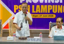 Musorprov PSTI Lampung Tetapkan Alimuddin Secara Aklamasi