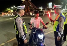 Antisipasi Balap Liar, Satlantas Polres Lampung Utara Intensifkan Patroli
