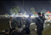 Cegah Gangguan Kamtibmas, Polres Lampung Utara Intensifkan Patroli Malam