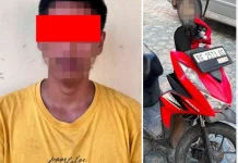 Unit Reskrim Polsek Gunung Agung Amankan Tersangka Penipuan