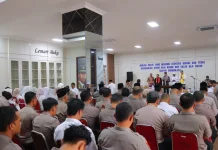 Doa Lintas Agama Warnai Hari Bhayangkara ke-80 di Bandar Lampung