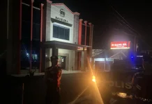 Tekan Potensi Kriminalitas, Polres Lampung Barat Patroli di Objek Vital