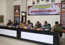Polres Lampung Utara Gelar Doa Bersama Lintas Agama Sambut Hari Bhayangkara ke-80