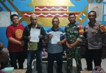 Polsek Sungkai Utara Mediasi Sengketa Warisan, Kedua Belah Pihak Sepakat Berdamai