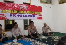 Polres Mesuji Salurkan Sembako untuk Ponpes Roudhotul