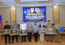 Bidang Humas Polda Lampung Sukses Gelar Lomba Konten Kreatif Video AI