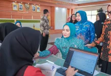 Ketua PKK Lampung Dukung Gerakan Sejuta Vaksin HPV