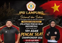 IPSI Lampung Lepas Atlet dan Pelatih ke Pelatnas