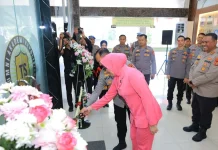 Kapolda Resmikan Lounge Representatif Polresta Bandar Lampung