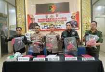 Empat Pembunuh Tapir Dilindungi Ditangkap Polres Mesuji