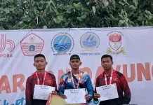 Tiga Medali Warnai Penampilan Pedayung Lampung di Jakarta Open