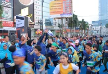 Puluhan Pelari Difabel Ramaikan Bhayangkara Half Marathon 2026