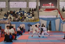 UKM Karate Unila Raih Dua Medali Perunggu di Piala Kapolri 2026