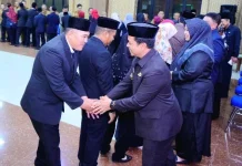 Bupati Pringsewu Lantik 36 Pejabat, Tekankan Integritas, Inovasi, dan Kolaborasi