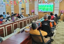 Balmon Lampung Gelar Nobar Piala Dunia USA Kontra Belgia