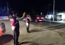 Patroli Malam Polisi Jaga Akses Strategis di Daerah Mesuji
