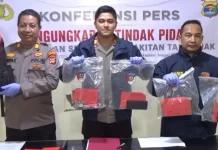 Polisi Bekuk Pelaku Curanmor di Bakauheni, Sita Senjata Api