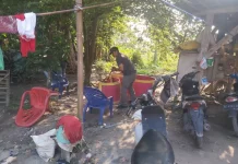 Polsek Palas Gerebek Arena Sabung Ayam di Lampung Selatan