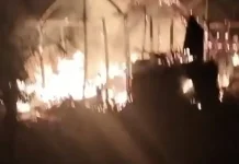 Api Hanguskan Rumah Panggung Milik Warga