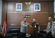 Kapolres Mesuji Perkuat Sinergi dengan Kejari