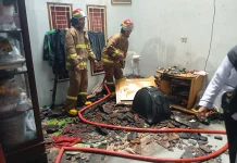 Kebakaran rumah di kemiling diduga akibat korsleting listrik