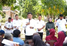 Wakil Bupati Tubaba Tinjau Pelaksanaan Program Tubaba Q Sehat di Tiyuh Balam Jaya