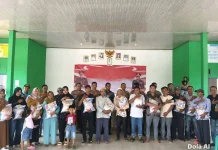 Polres Mesuji Salurkan Sembako untuk Warga Margo Jadi