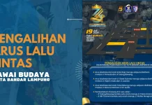 Polresta Bandar Lampung Berlakukan Rekayasa Lalu Lintas saat Street Festival