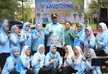 Plt Bupati Luncurkan Sekolah Lansia di Anak Ratu Aji