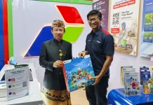 Sekdaprov Lampung Tinjau Booth PGN di Bandar Lampung Expo