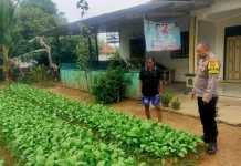 Polres Metro Terus Sosialisasikan Program Ketahanan Pangan